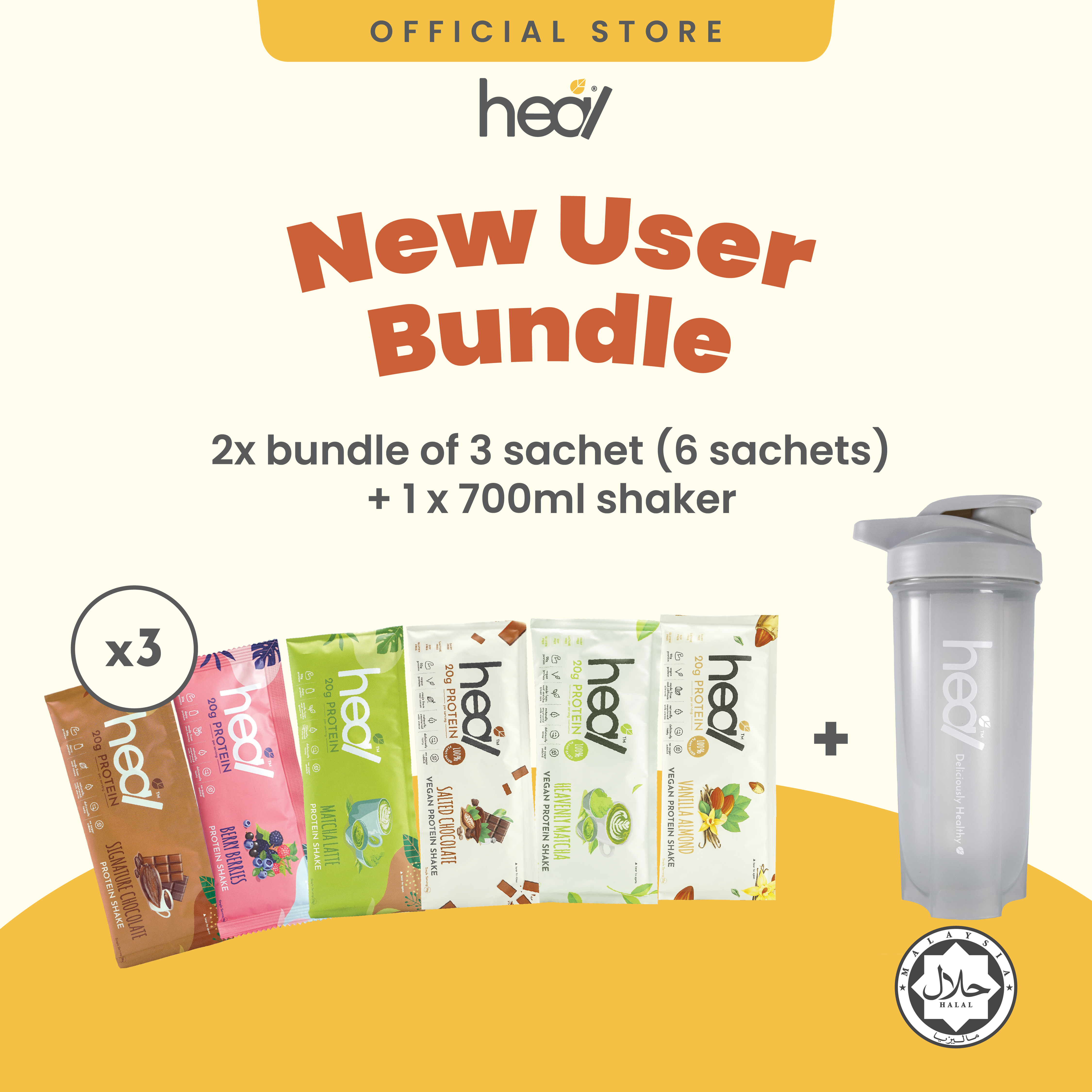 NEW TO HEAL BUNDLE (Worth $34)