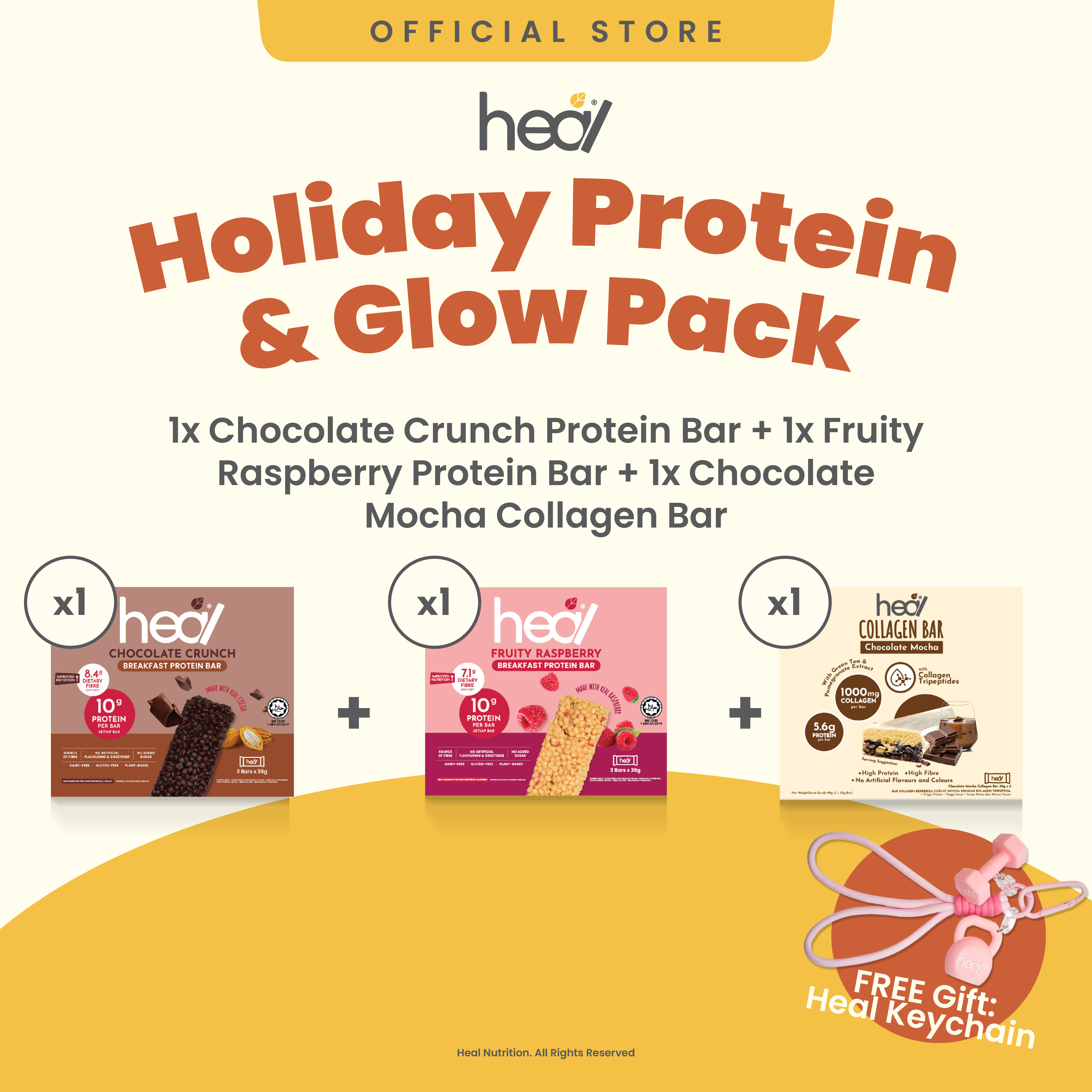 Holiday Protein & Glow Pack (WORTH $35)